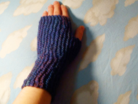 Garter Stitch Mitts
