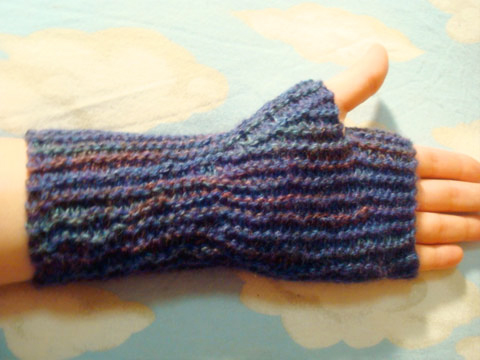 Garter Stitch Mitts