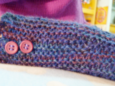 Garter Stitch Mitts